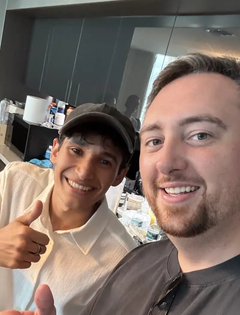 Jesús con Jeremy