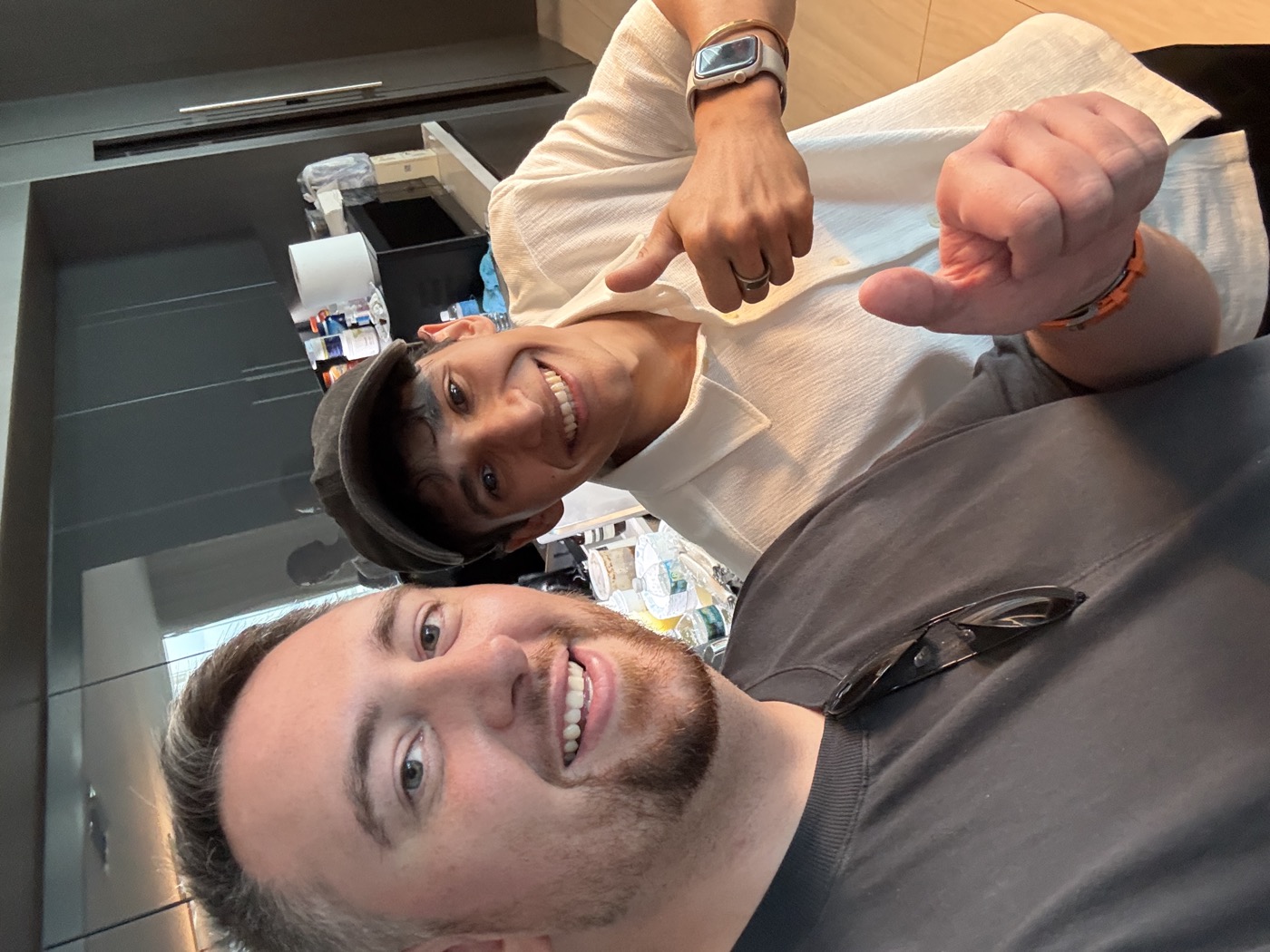 Jesús con Jeremy